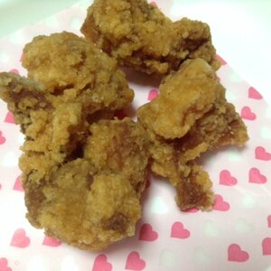 ガーリック塩麹漬け鶏のから揚げ